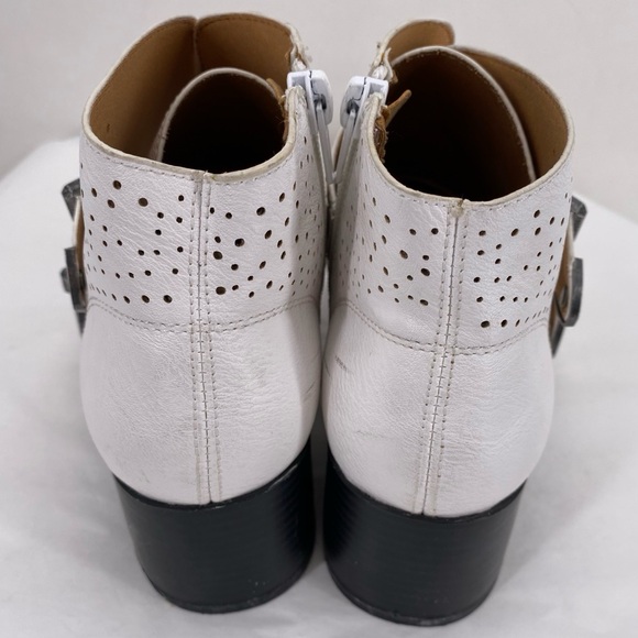 Qupid white ankle boots - Picture 4 of 11